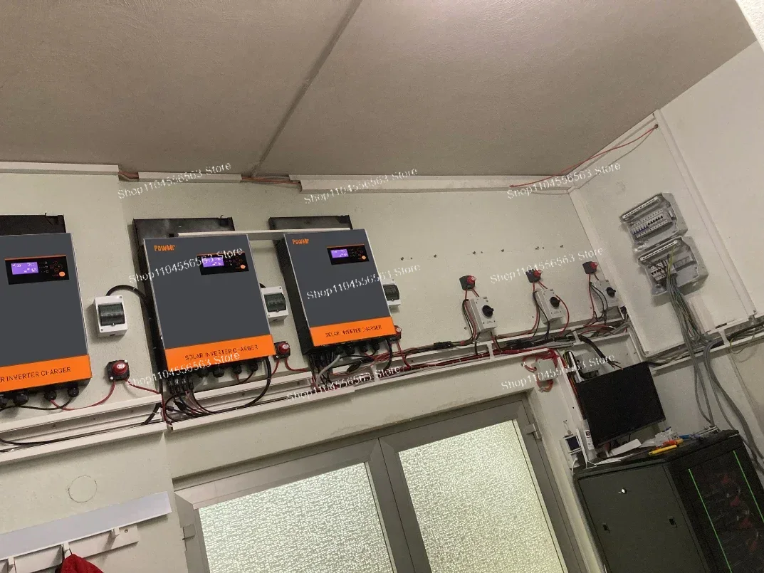 Hybrid Solar Inverter 5.5Kw Mppt 48V - 5.5KW 3相ハイブリッドソーラーインバーター（MPPT 80A、500VDC、220VAC、48V、オンオフグリッドシステム対応）