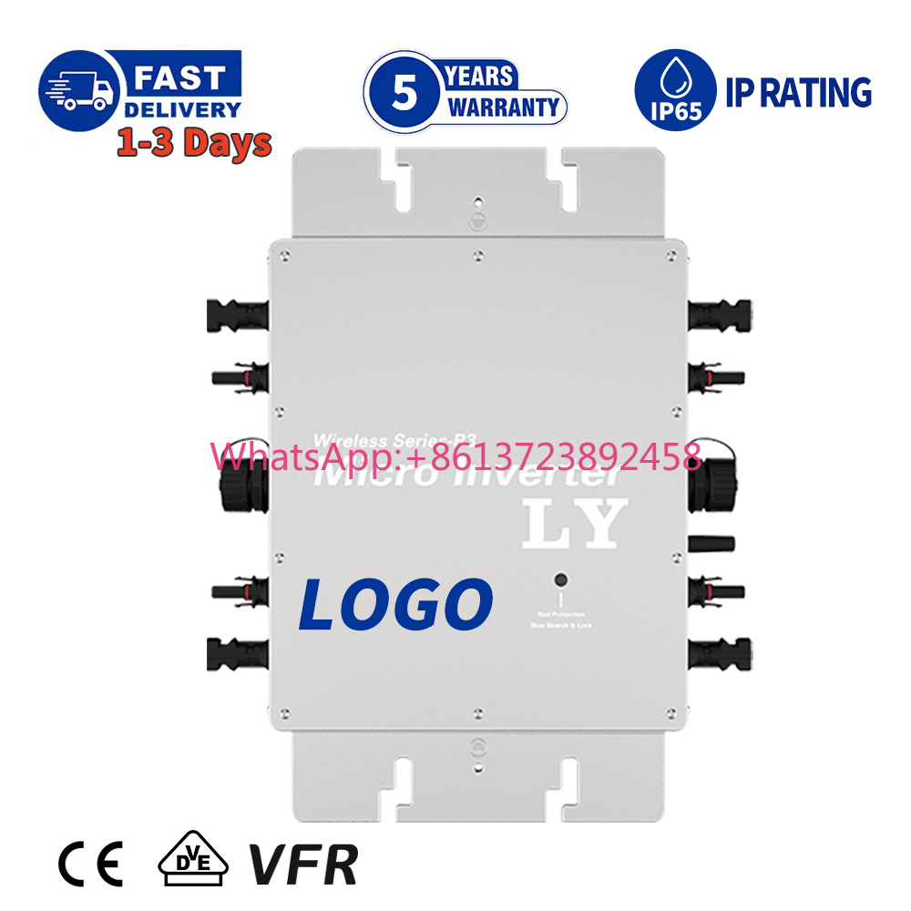 Micro Inverter 1400W Solar Grid Tie - 防水ソーラーグリッドタイマイクロインバーター WIFI制御 1200w 1400w 1600w 人気販売中