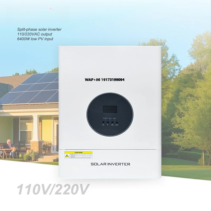 Split Phase Inverter 10Kw 110V 220V - 売れ筋商品 10KW 12.5kva DC 48v オフグリッド純正弦波ソーラーインバーター