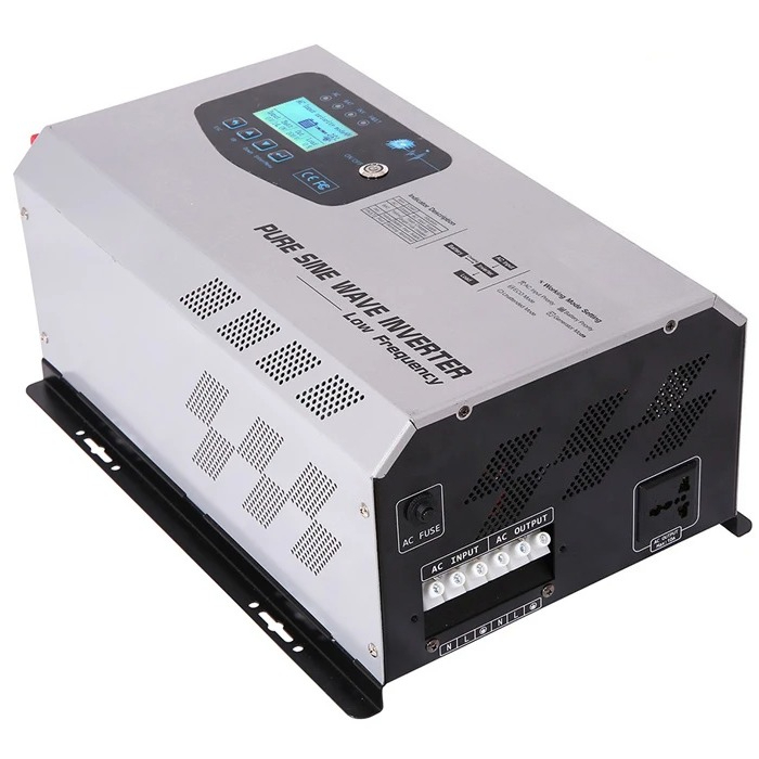 Off Grid Solar Inverter 48V 6000W - 6KwソーラーUPSパワーインバーター 6000W 48V 120V 240V 分離型純正弦波オフグリッドPVインバーター