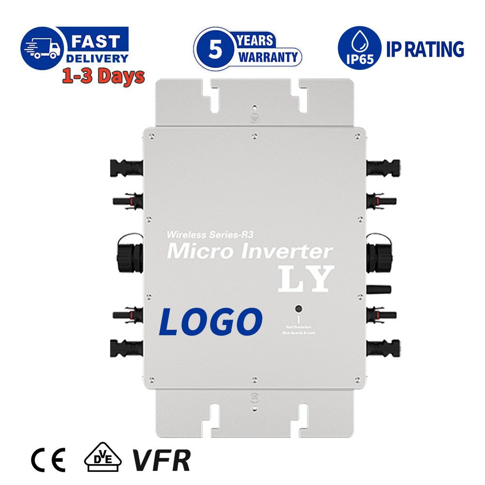 Micro Inverter 1400W Solar Grid Tie - 防水ソーラーグリッドタイマイクロインバーター WIFI 制御 1200 ワット 1400
