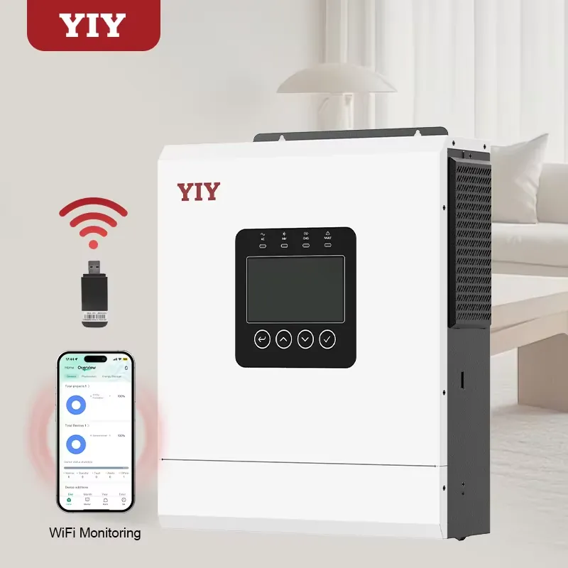 Off Grid Solar Inverter 48V 6000W - 5Kw 6Kw 6.2Kw オフグリッドMPPTソーラーインバーターコンバーター 48Vから220V単相純正弦波ソーラーパワーインバーター 6000W