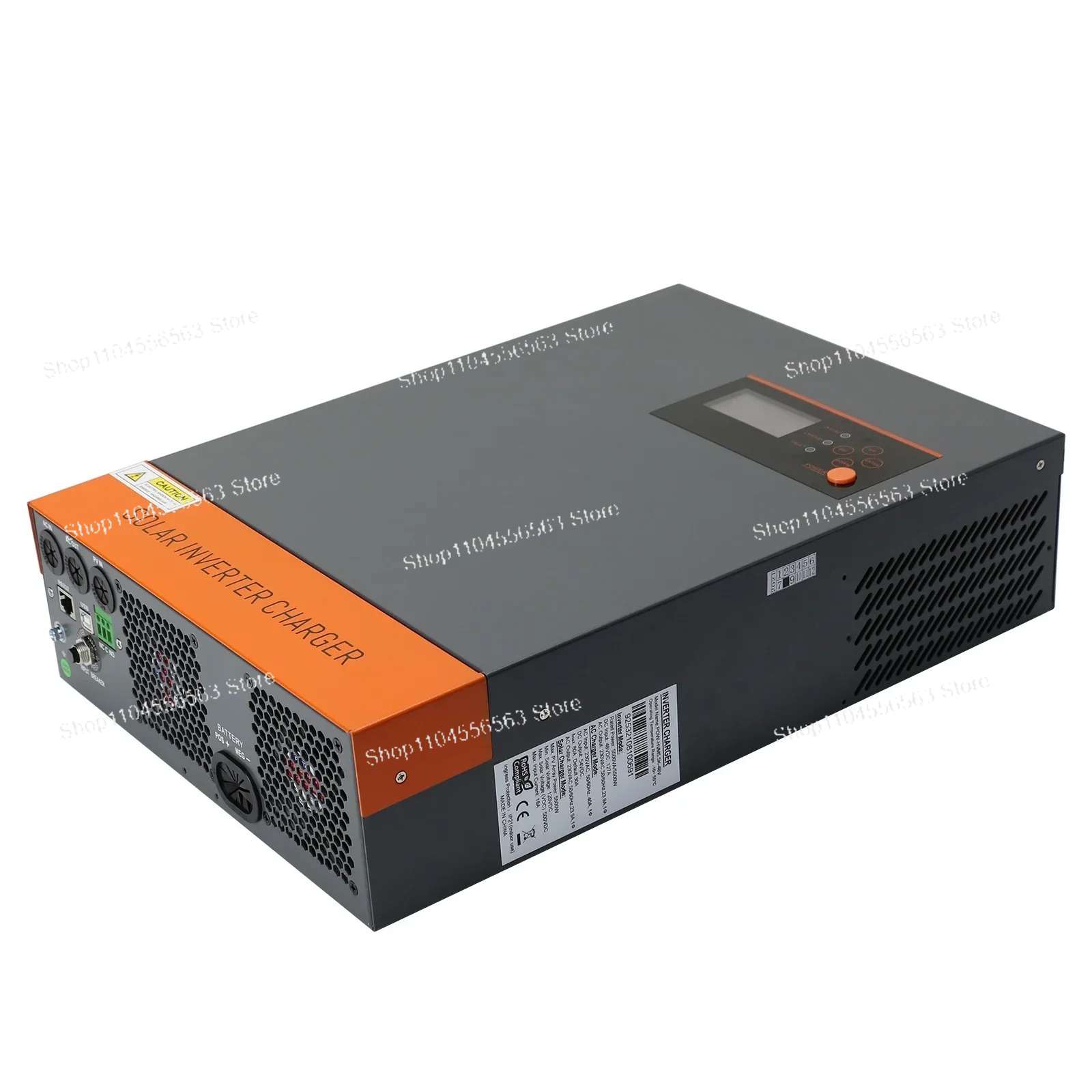 Hybrid Solar Inverter 5.5Kw Mppt 48V - 5.5KW 3相ハイブリッドソーラーインバーター、MPPT 80A 500VDC PV入力 220VAC