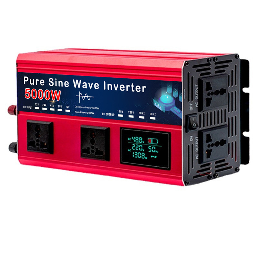 Pure Sine Wave Inverter 5000W 48V 220V - 5000W純正弦波インバーター 家庭用 12V 24V 48V 60V