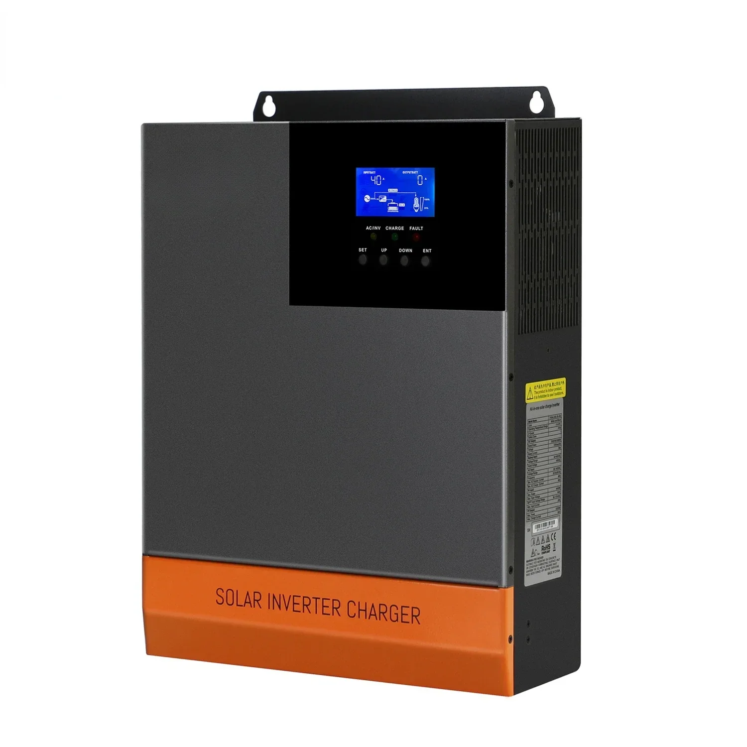 Hybrid Solar Inverter 5.5Kw Mppt 48V - 5.5kW MPPT 100A 光発電 220V 48V