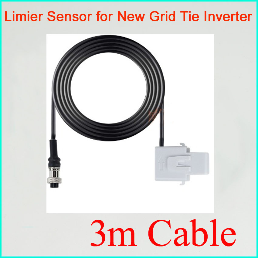 Grid Tie Inverter Limiter 2000W - 3 メートルセンサーリミッタwifiプラグSUN-WAL-LCDための 1000 ワット/2000 ワットmppt風グリッドタイインバーターと太陽ソーラーグリッドタイインバーター