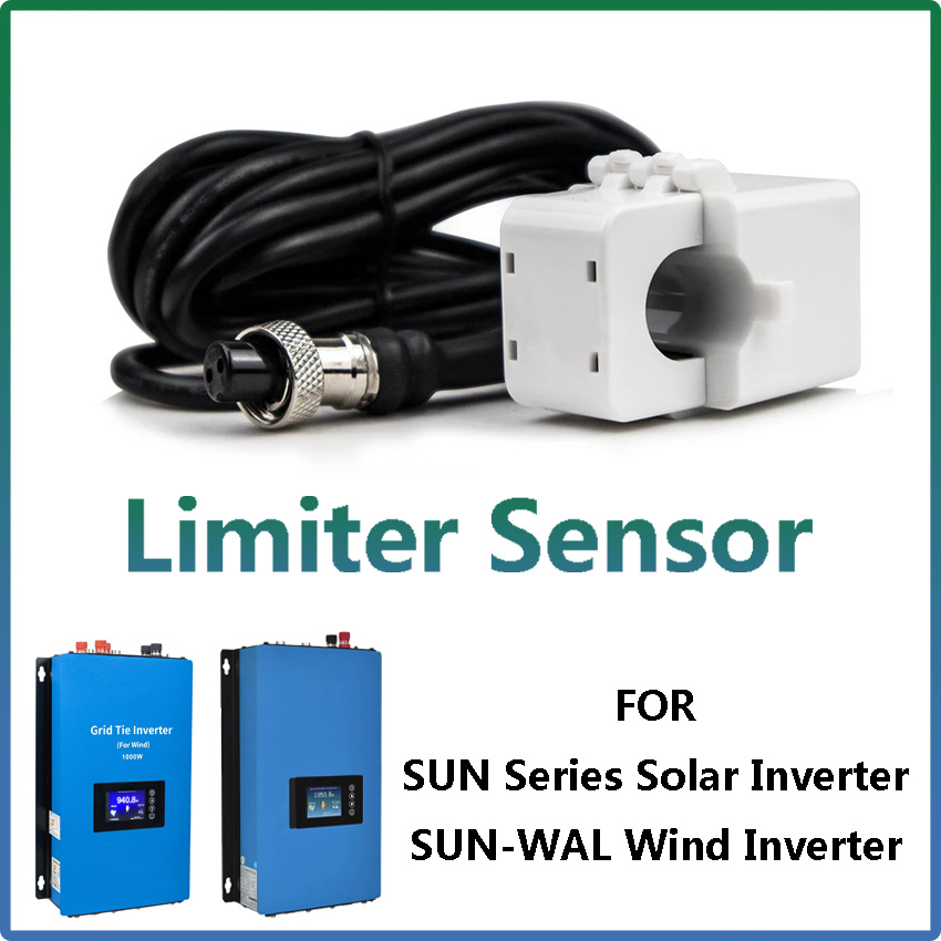 Grid Tie Inverter Limiter 2000W - グリッドタイインバーター、ウィンドコントローラー、制限機能センサー、sun1000g2、SUN-WAL、1000w、2000w、3m、10m、20m用のエンボラーセンサー