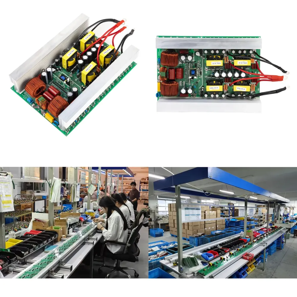 Pure Sine Wave Inverter Board 24V 48V - 5000W 5KW高出力ベアインバーターボード、PCB回路制御ボード、12V 24V 48V純正弦波インバーターPCBAメインボード