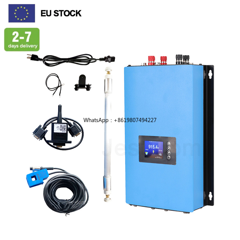 Grid Tie Inverter Limiter 2000W - Jesudom Wind 2000W オングリッドインバーター、ゼロ輸出用リミッター付き、230Vac グリッドタイインバーター、ダンプロード抵抗器付き