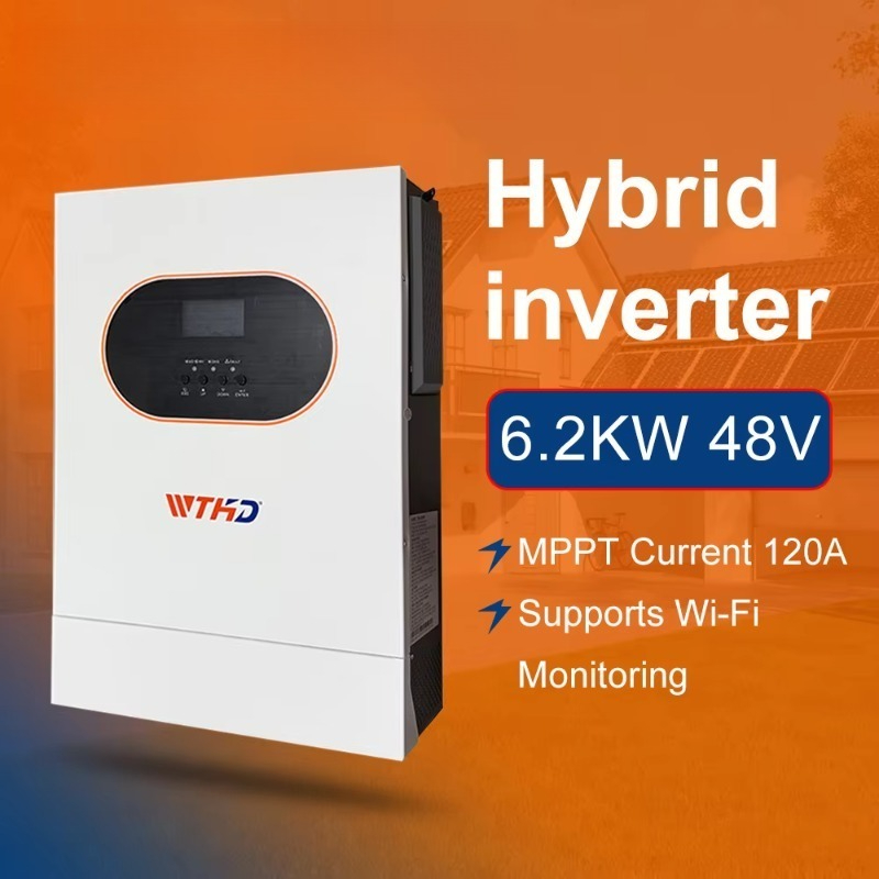 6.2KW単相オフグリッドソーラーハイブリッドインバーター4 - Off Grid Solar Inverter 48V 6000W のレビューと価格