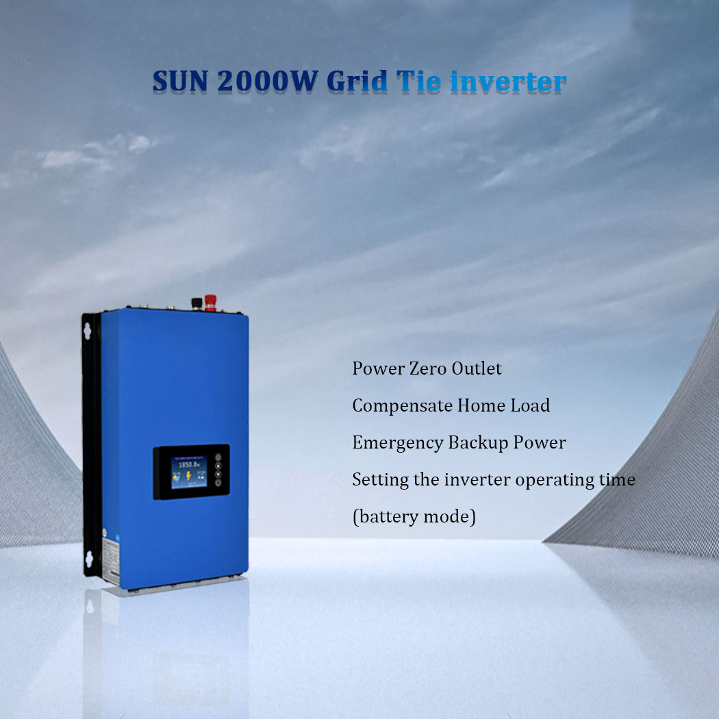 Y&H 2000W MPPTソーラーグリッドタイインバーター - Grid Tie Inverter Limiter 2000W のレビューと価格