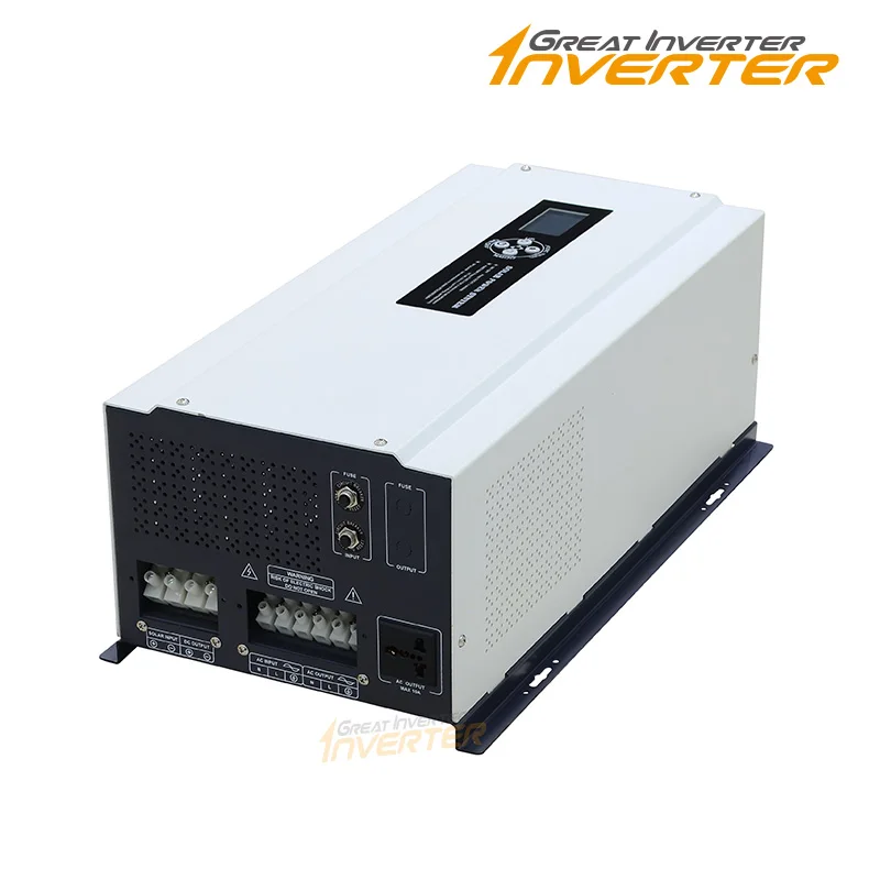 純粋な正弦波ソーラーハイブリッドインバーター,mppt充電コ - Toroidal Transformer Inverter 5000W のレビューと価格