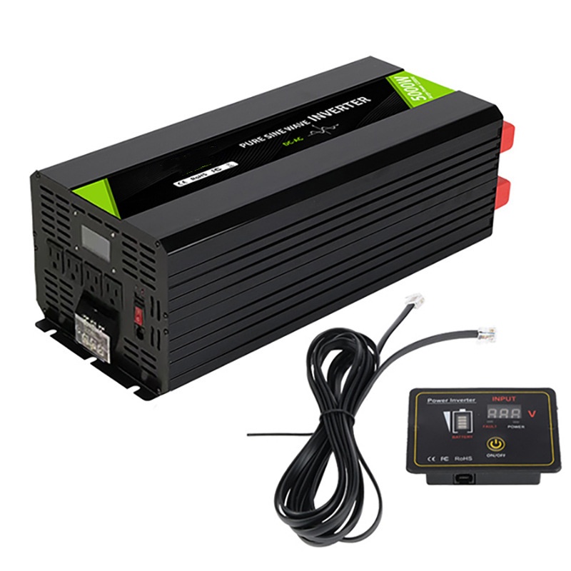マイアミ 5000w 12v 24v 48v DC-AC 正 - Pure Sine Wave Inverter 5000W 48V 220V のレビューと価格
