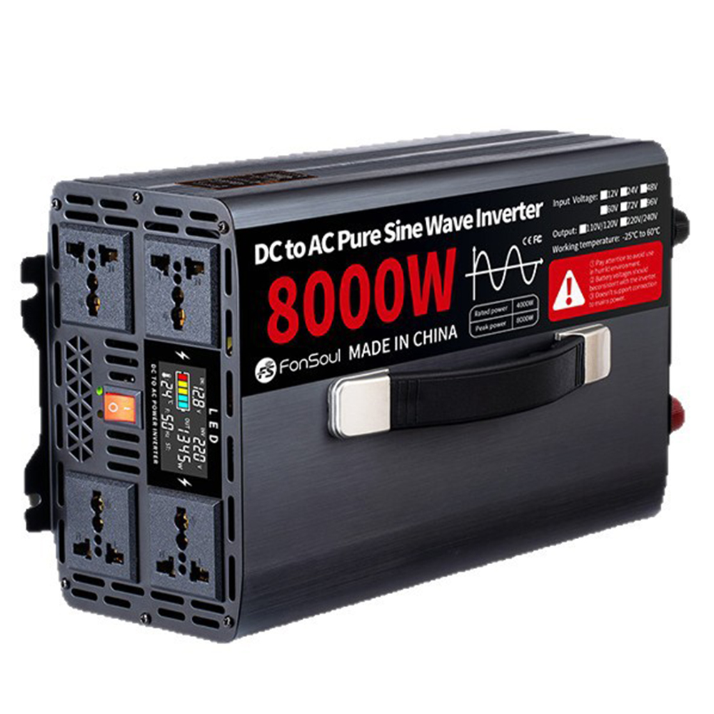 5KW 6KW 8KW 純正弦波オフグリッドインバーター D - Pure Sine Wave Inverter 5000W 48V 220V のレビューと価格