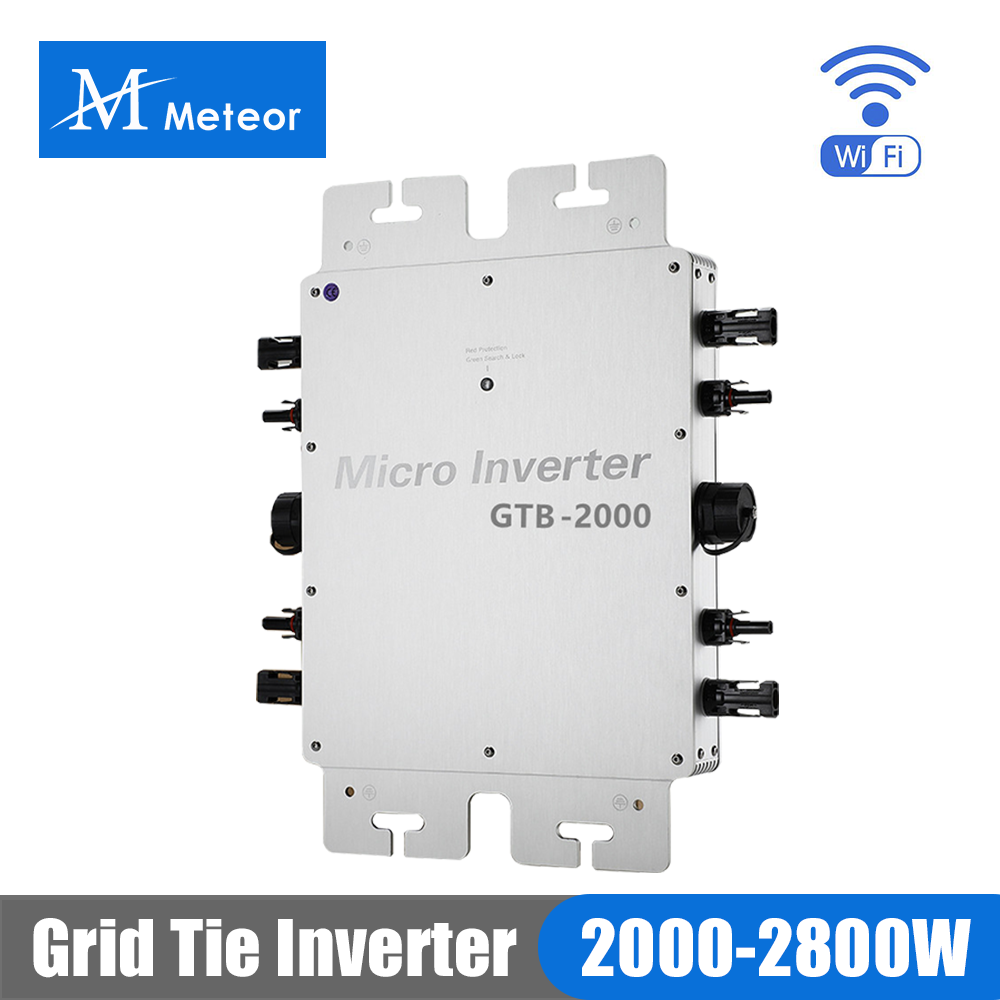 防水ip65マイクロインバーター,太陽光発電システム,キャン - Grid Tie Inverter Limiter 2000W のレビューと価格