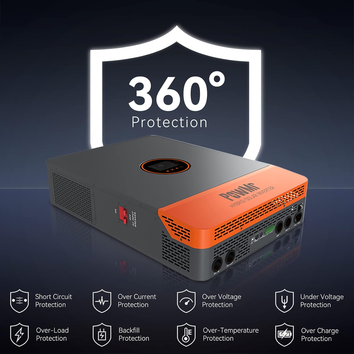 PowMr 16KW 10KW スプリットフェーズインバータ - Split Phase Inverter 10Kw 110V 220V のレビューと価格