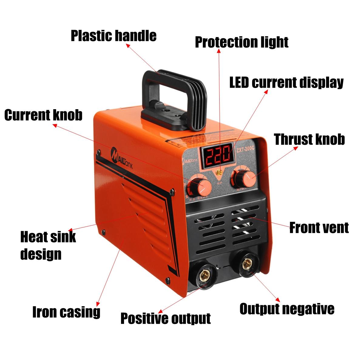 ポータブルIGBTインバーター溶接機,ミニ溶接機,MMAアー - Inverter Welding Machine Igbt 300A のレビューと価格