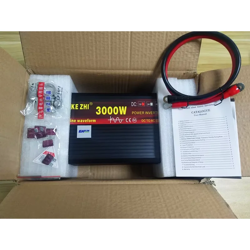 CHKJ Easun 12V 24V 48V DC-AC 1 - Pure Sine Wave Inverter 5000W 48V 220V のレビューと価格