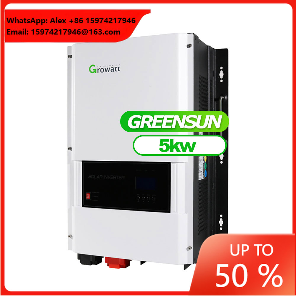 グローワット ハイブリッドインバーター オフグリッド 12k - Off Grid Solar Inverter 48V 6000W のレビューと価格