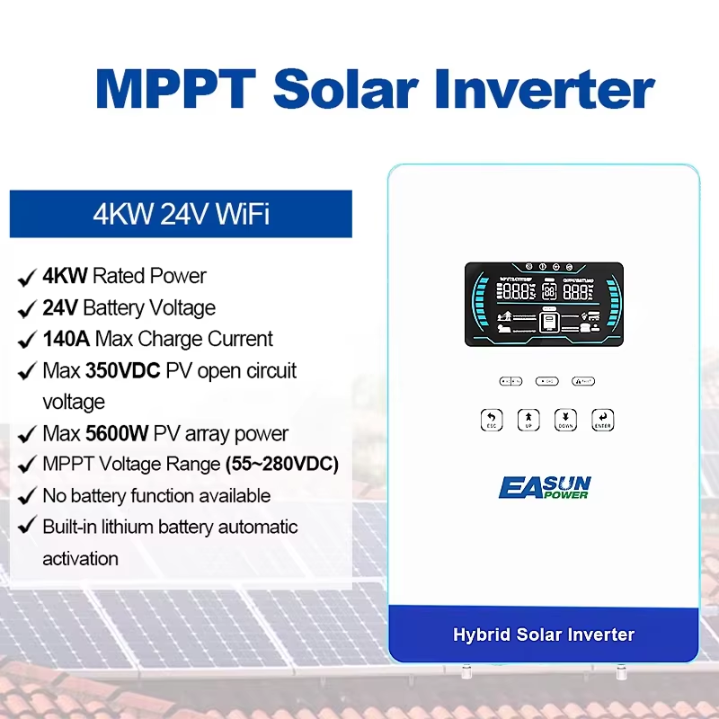 EASUN POWER ハイブリッドソーラーインバーター 4 - Grid Tie Inverter Limiter 2000W のレビューと価格