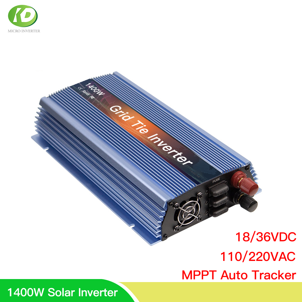 18v 24v 36v 1400ワットソーラーインバータmp - Micro Inverter 1400W Solar Grid Tie のレビューと価格