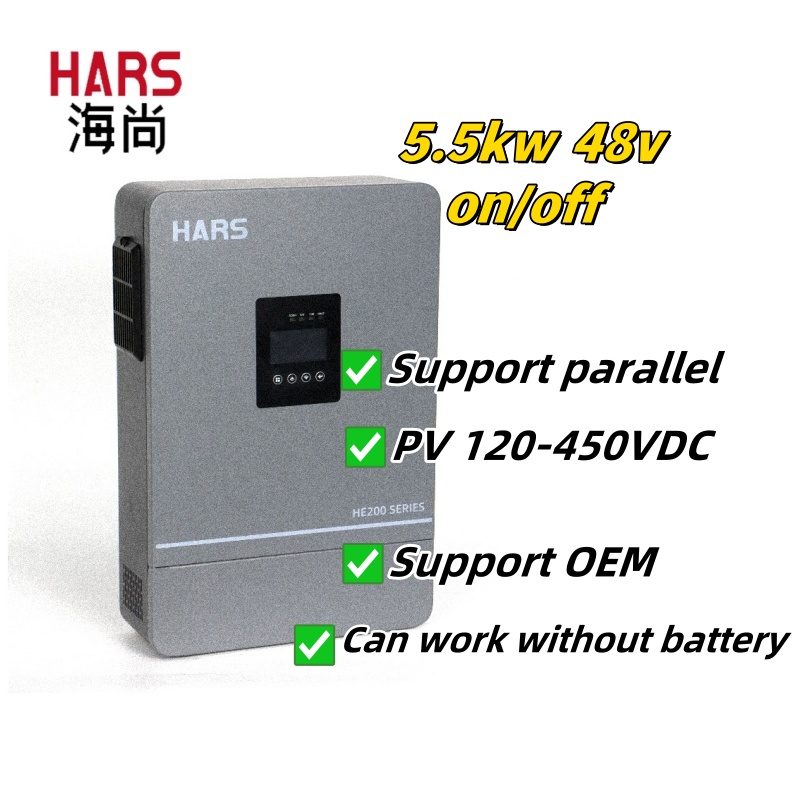 3.6kw 5.5kw 24V 48V 6.2kw 最高のM - Hybrid Solar Inverter 5.5Kw Mppt 48V のレビューと価格